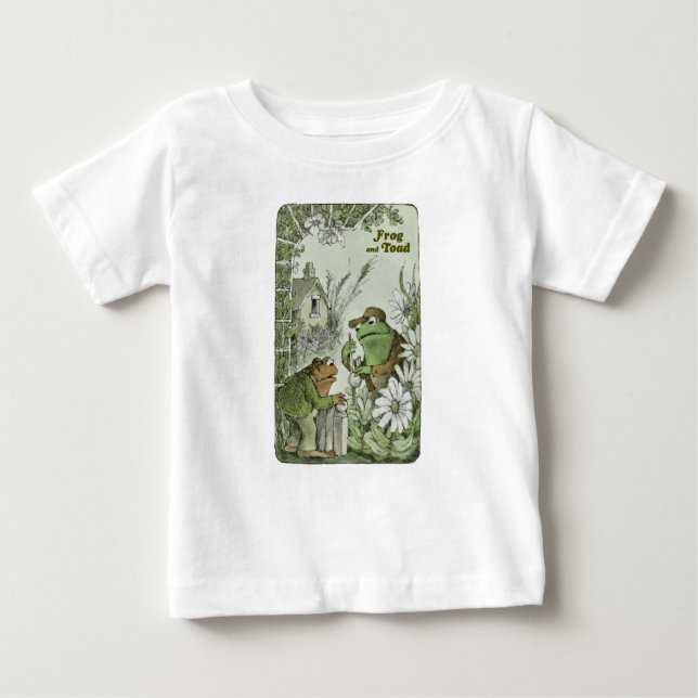Frog och Toad i Garden T Shirt (Framsida)