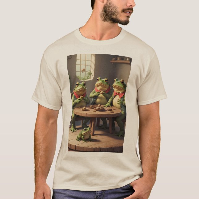 Frog och Toad: Vi borde sluta äta... T Shirt (Framsida)