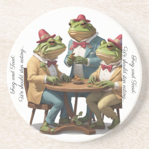 Frog och Toad: Vi borde sluta äta... Underlägg