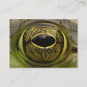 Frog Öga ATC Visitkort