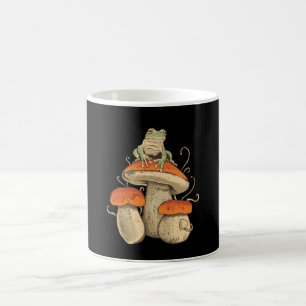 Frog on Mushroom Kaffemugg