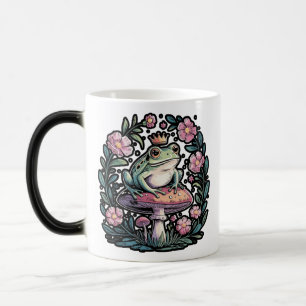Frog on Mushroom Magisk Mugg