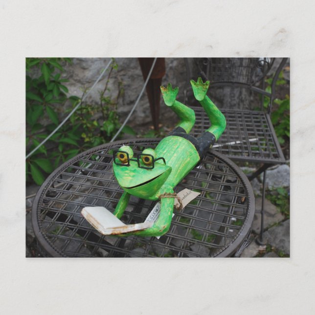 Frog på Helgdagar Vykort (Framsida)