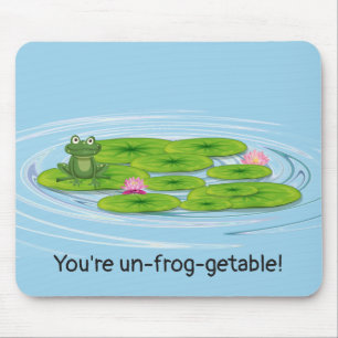 Frog på Lily Pad Musmatta