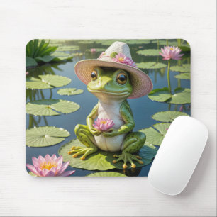 Frog på Lily Pad Musmatta