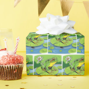 Frog på Lily Pad Presentpapper