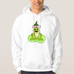 Frog på Löv Hoodie