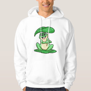 Frog på Löv med Parbrella Hoodie