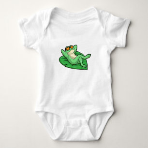 Frog på Löv med solglasögon T Shirt