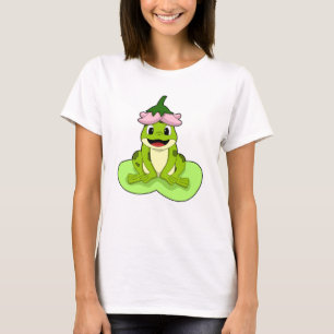 Frog på Löv T Shirt