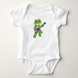 Frog på Music med Guitar T Shirt