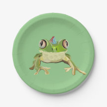 Frog Pappra tallrikar