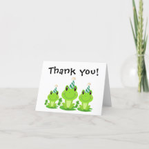 Frog Party First Birthday Swamp Grönt Froggy