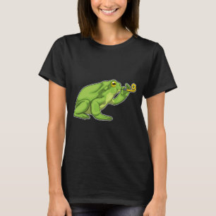 Frog Party Horn T Shirt