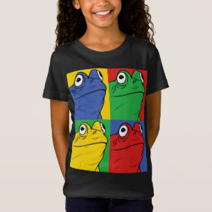 Frog pop art - amfibian   Cute-gåva T Shirt