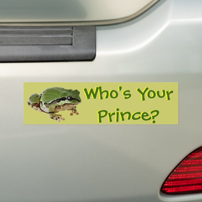 Frog Prince Bildekal (På Bil)