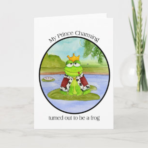 Frog Prince Card 2 Helgkort