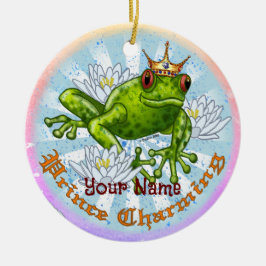 Frog Prince Charming Julgransprydnad Keramik