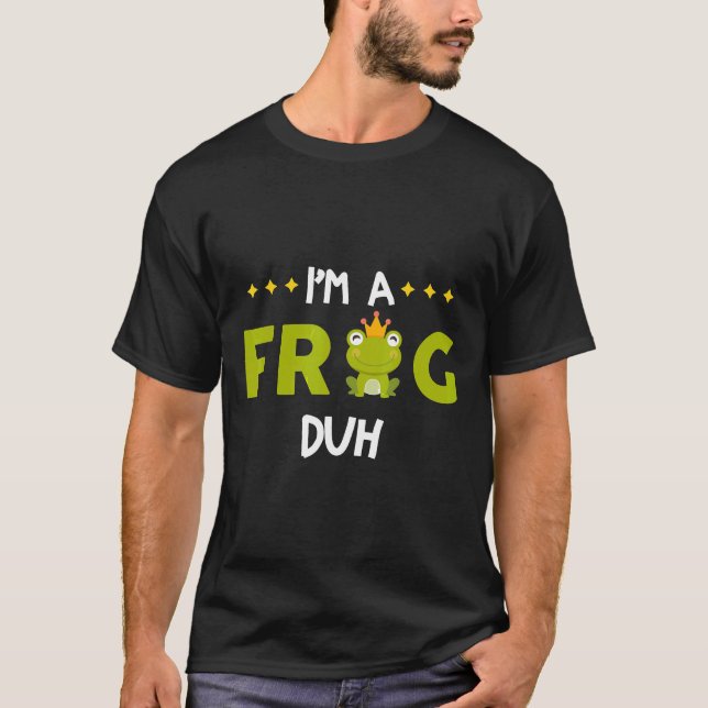 Frog Prince Halloween Kids Costume T Shirt (Framsida)