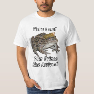 Frog Prince "Här är jag, din prins har kommit!" Tee