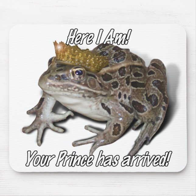 Frog Prince - "Här är jag" Musmatta (Framsidan)