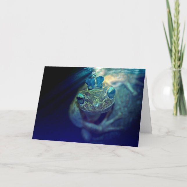 Frog Prince Helgkort (Framsida)
