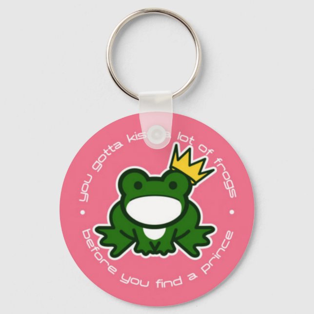 Frog Prince Keychain Nyckelring (Framsida)