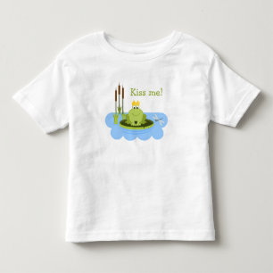 Frog Prince Kiss Me T Shirt