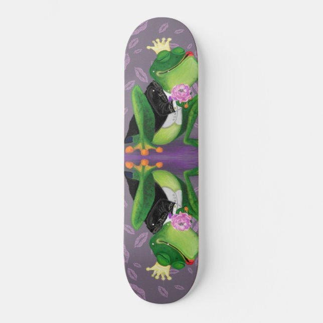 Frog Prince - Kissy Mini Skateboard Bräda 18,5 Cm (Framsida)