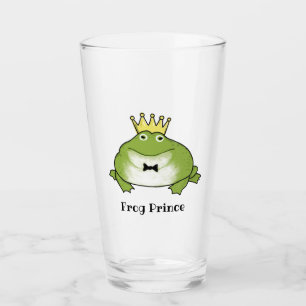 Frog Prince Personlig Cute Fairy Tale Glaskopp
