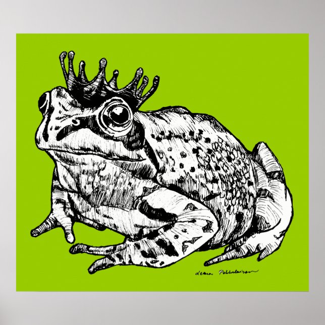 Frog Prince Poster (Framsidan)