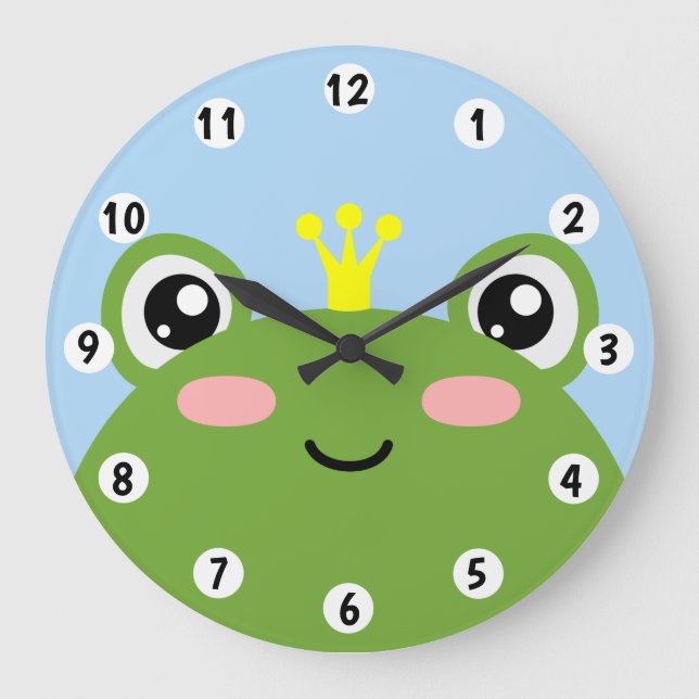 Frog Prince Stor Klocka (Framsida)