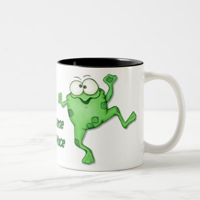 Frog Prince Två-Tonad Mugg (Höger)