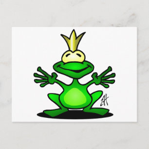 Frog Prince Vykort