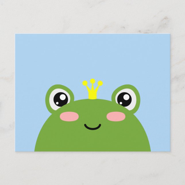 Frog Prince Vykort (Framsida)