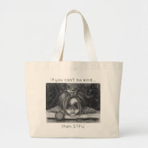Frog Princess Tote Bag STFU BE natura purse