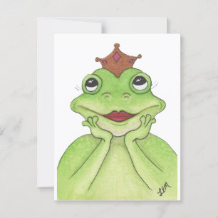 Frog Princess Vykort