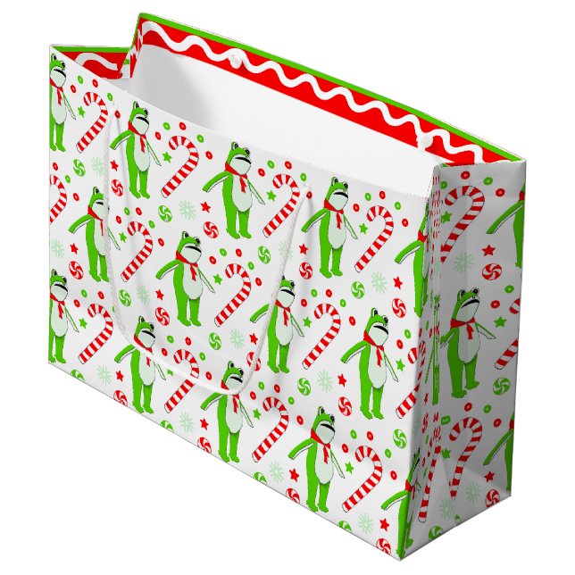 Frog Protest No Kings Christmas (Framsidan Vinklad)