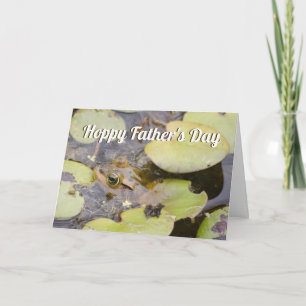 Frog Pun Fars dag Kort