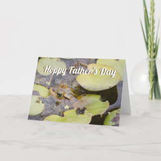 Frog Pun Fars dag Kort