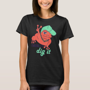 Frog Puns Gräv Toadally Hip hop Rap Toad Humor T Shirt