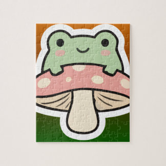 frog puzzle pussel