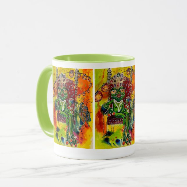 ’Frog Queen’ Beverage Mugg (Framsida vänster)