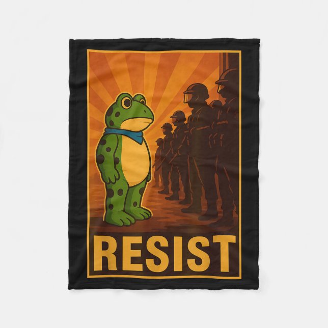 Frog Resist Rtland Frog Protest - Rtland Frog Acti Fleecefilt (Framsidan)