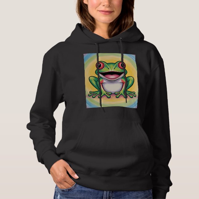 Frog’s Gentle Smile T Shirt (Framsida)