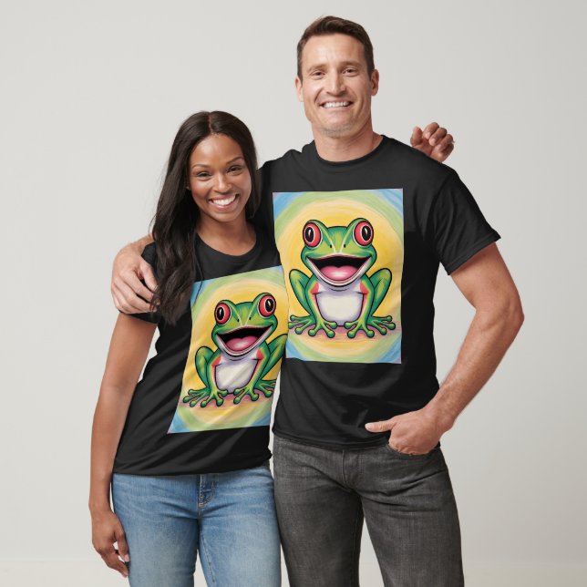 Frog’s Gentle Smile T Shirt (Unisex)