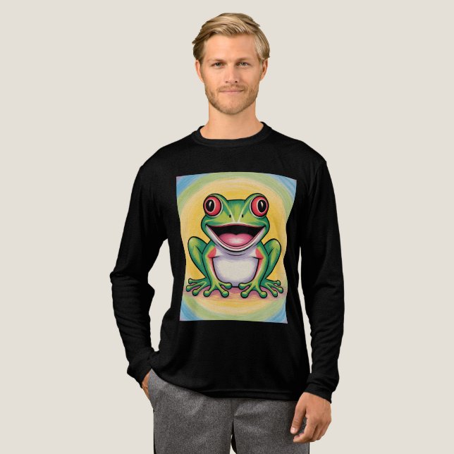 Frog’s Gentle Smile T Shirt (Hel framsida)