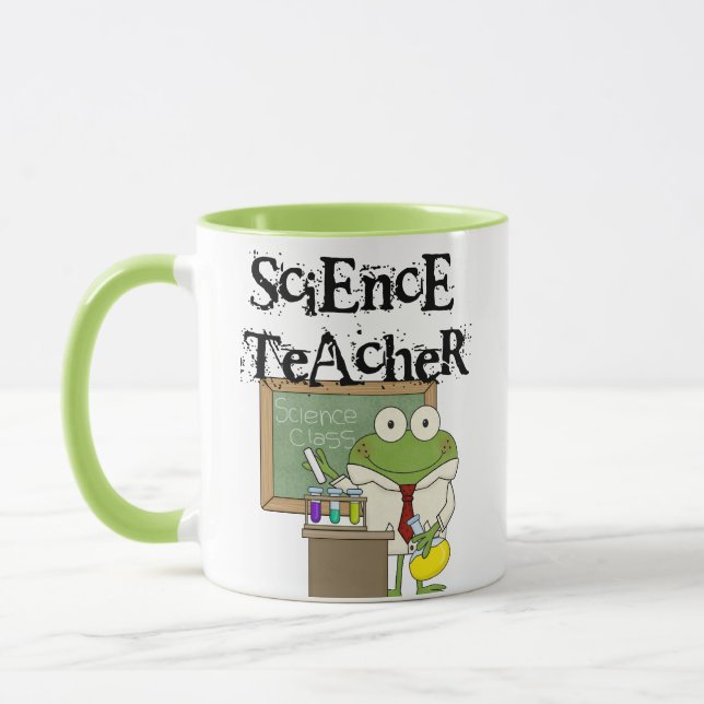 Frog Science Teacher Mugg (Vänster)