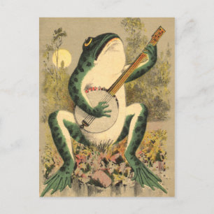 Frog Sergranat Postcard Vykort
