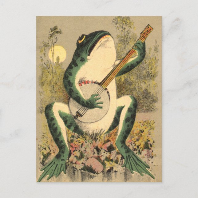 Frog Sergranat Postcard Vykort (Framsida)